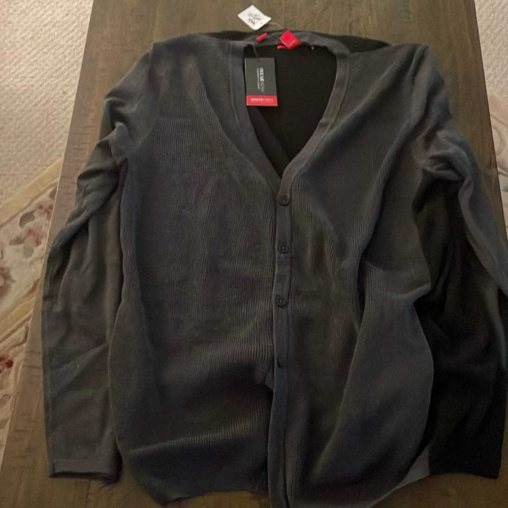New Kenneth Cole two tone Cardigan.